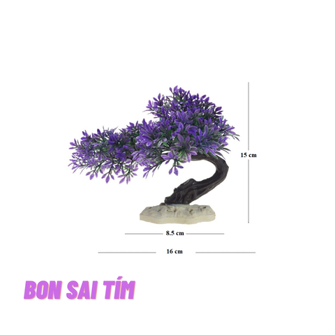 Cây nhựa trang trí bể cá cảnh