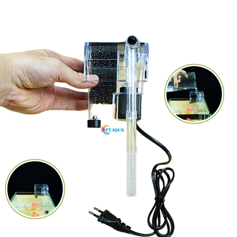 Lọc thác mini hồ cá , lọc bể cá dành cho bể cá mini