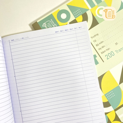Vở kẻ ngang A4 GIÁO ÁN 200-320 Trang, 60gsm