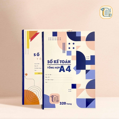 Vở kẻ ngang A4 KẾ TOÁN 120-320 Trang, 60gsm