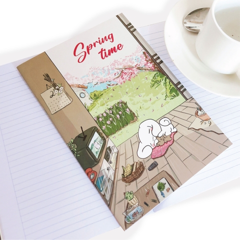 Vở kẻ ngang cao cấp FOUR SEASON 80-120 Trang, 70gsm