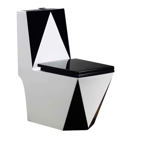 Bồn cầu 1 khối, bệt vệ sinh F-027