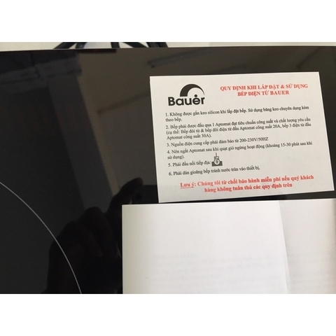 Bếp từ đôi Bauer 326SI