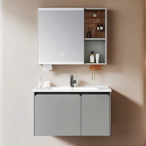 Bộ tủ chậu lavabo, tủ gương phòng tắm CR-921