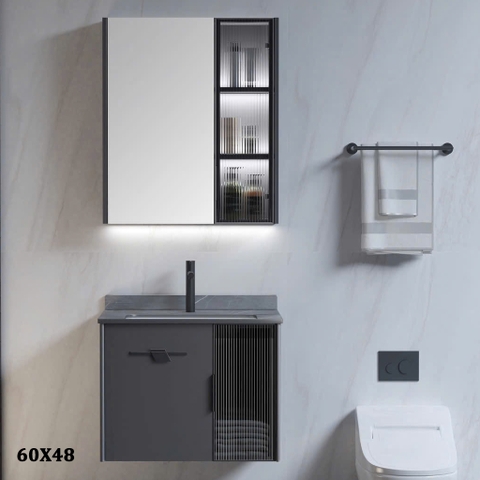 Bộ tủ chậu lavabo, tủ gương phòng tắm CR-213