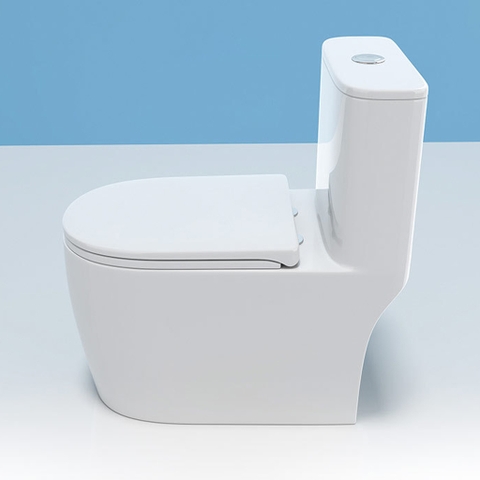 Bồn cầu 1 khối, bệt vệ sinh CR6662
