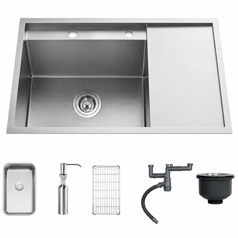 Chậu rửa bát NoBiNox NJ558B