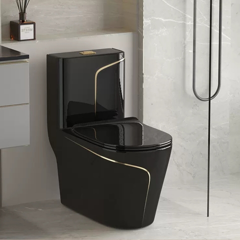 Bồn cầu 1 khối, bệt vệ sinh F-009