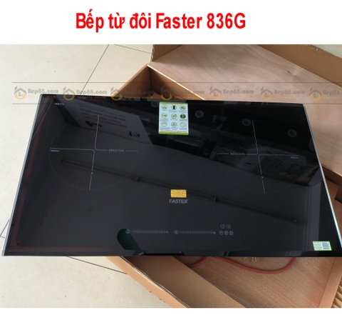 Bếp từ đôi Faster FS 836G - Germany