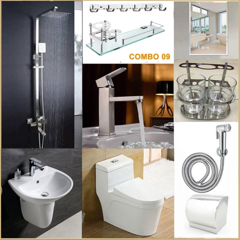 Combo phòng tắm, combo nhà tắm 09