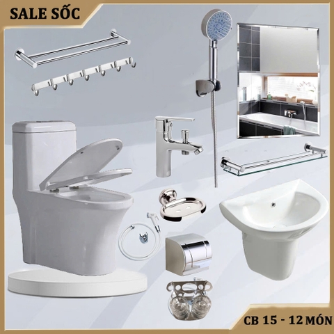 Combo phòng tắm, combo nhà tắm 15