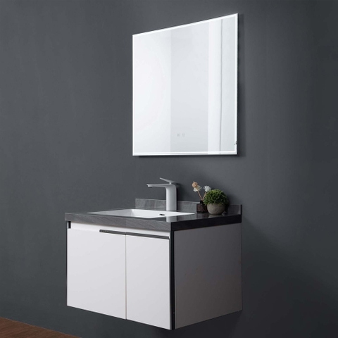 Bộ tủ chậu lavabo, tủ gương phòng tắm MW6631R