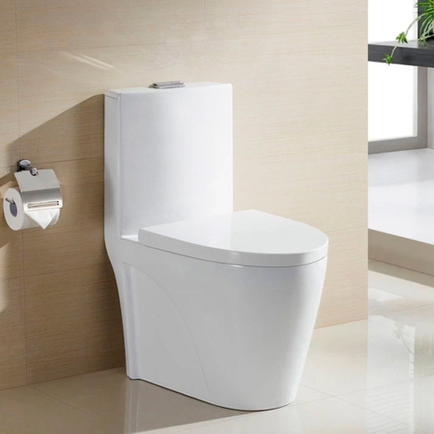 Bồn cầu 1 khối, bệt vệ sinh F-003