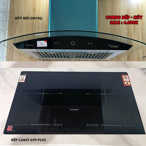 Combo bếp hút