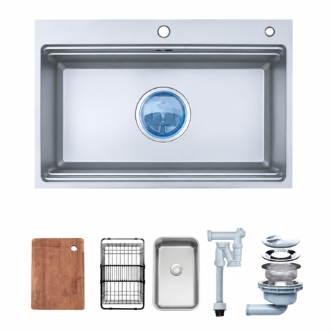 Chậu rửa bát NoBiNox NJ564D