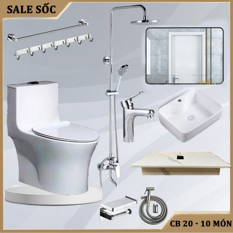 Combo phòng tắm, combo nhà tắm 20