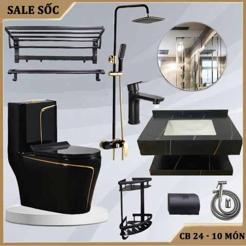 Combo phòng tắm, combo nhà tắm 24