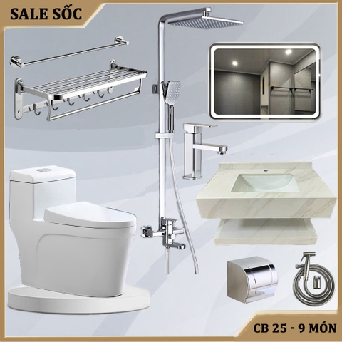 Combo phòng tắm, combo nhà tắm 25