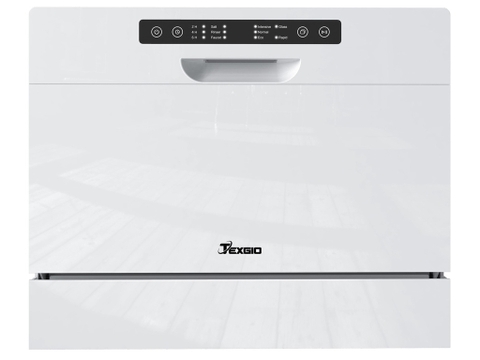Máy rửa bát Texgio Dishwasher TG-DT2022A - Mini 6 Bộ Sấy Nhiệt Dư