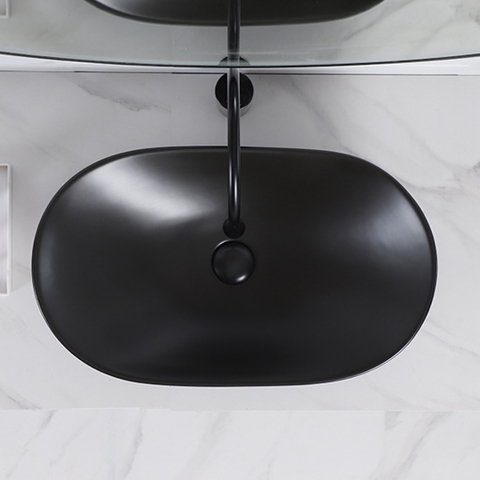 Chậu rửa mặt (lavabo) dương bàn F-CB038