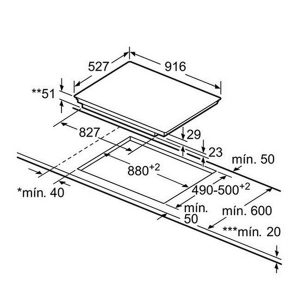 Bếp từ Bosch PXX975DC1E