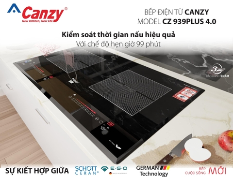 Bếp từ đôi Canzy CZ 939Plus