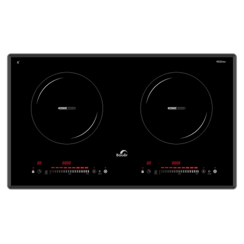 Bếp từ đôi Bauer 3008SI | Tặng máy hút mùi + Tặng bộ nồi 4 món