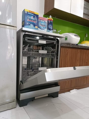 Máy rửa bát Texgio Dishwasher TGF3815S - 15 Bộ Tự Động Mở Cửa