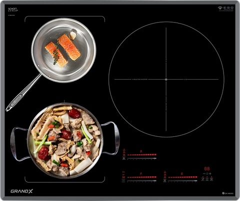 Bếp từ 3 vùng nấu GrandX GX IH933G Nhập Khẩu Đức