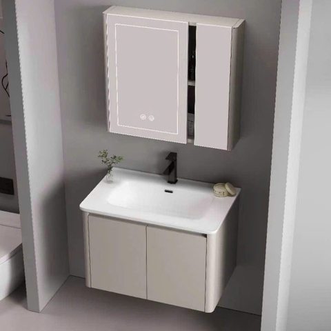 Bộ tủ chậu lavabo, tủ gương phòng tắm CR-512