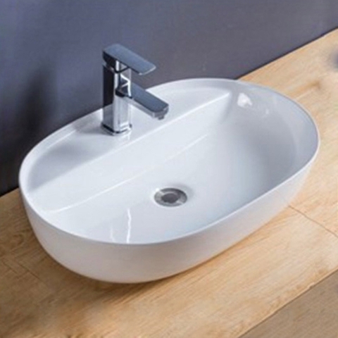 Chậu rửa mặt (lavabo) dương bàn F-CB034