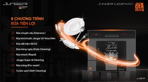 Máy rửa bát Junger Leopard DWJ-063