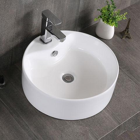 Chậu rửa mặt (lavabo) dương bàn F-CB06