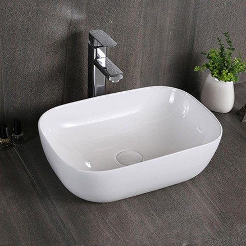 Chậu rửa mặt (lavabo) dương bàn F-CB07