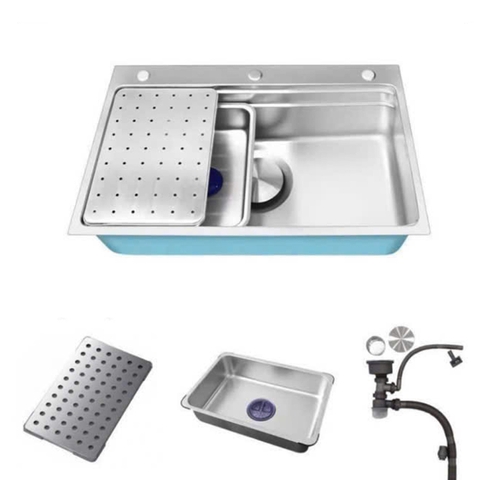 Chậu rửa bát 1 hố chuẩn INOX 304