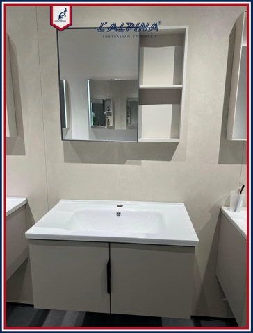 Bộ tủ chậu lavabo, tủ gương phòng tắm BC-01-80