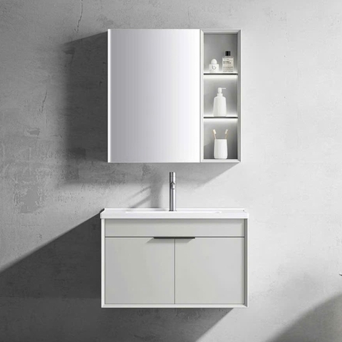 Bộ tủ chậu lavabo, tủ gương phòng tắm TC 506
