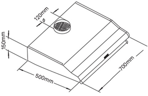 MÁY HÚT MÙI FANDI 605S/705S