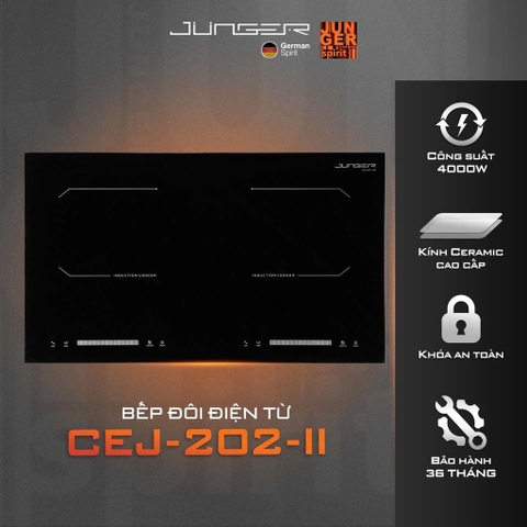 Bếp từ đôi Junger CEJ-202-II