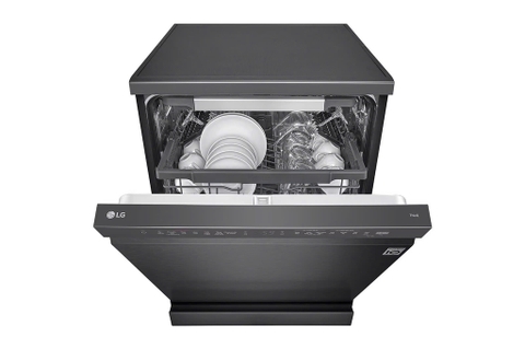 Máy rửa bát LG Quadwash TrueSteam™ màu đen LDT14BLA4