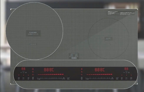 Bếp từ 2 vùng nấu GrandX GX IP879JP