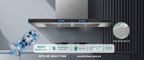 Máy Hút Mùi Grandx GX H70T78G