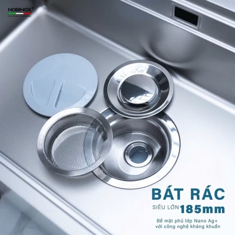 Chậu rửa bát NoBiNox NL725D