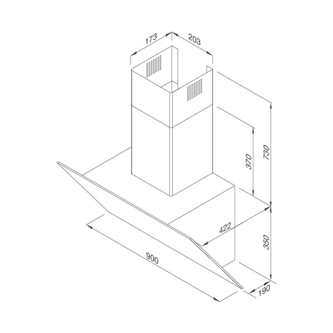 Máy hút khói, khử mùi Malloca VITA V-4