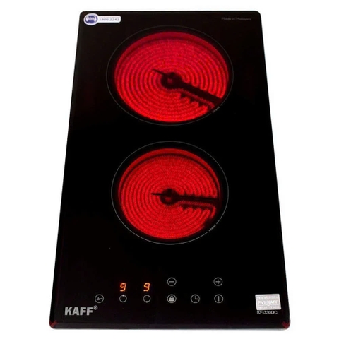 Bếp Domino Điện KAFF KF-330DC