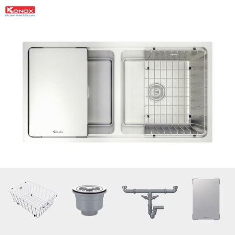 Chậu rửa bát Konox KN8646DU Dekor