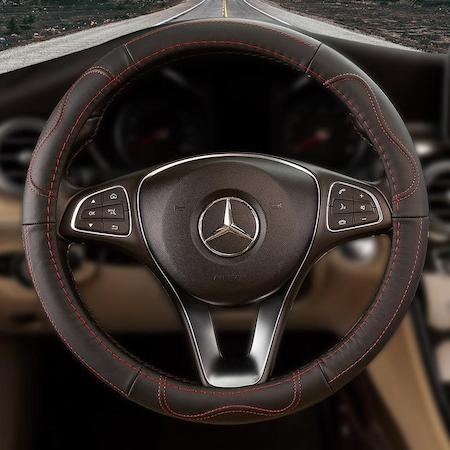 Bọc Vô Lăng Ô Tô Da Thật Cao Cấp Thể Thao- Phù Hợp Mọi Dòng Xe