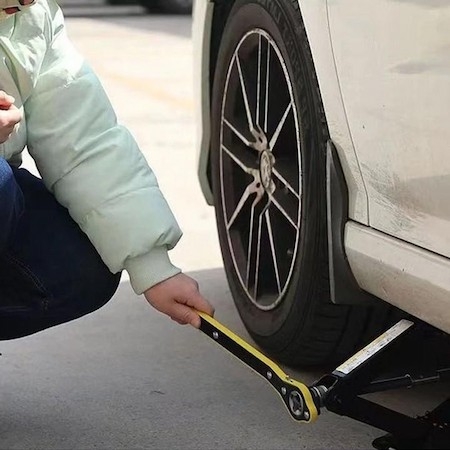 Tay Nâng Hạ Kích Ô Tô Mẫu Mới -Thay Thế Tay Quay Truyền Thống