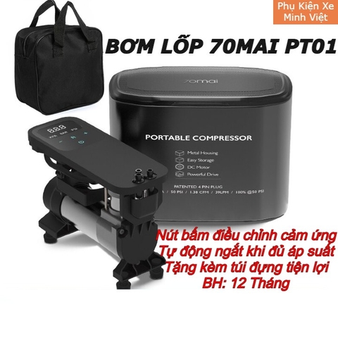 Máy Bơm Lốp Ô Tô Xiaomi TP01-Thiết Kế Thông Minh - Bơm Nhanh -Tiện Lợi