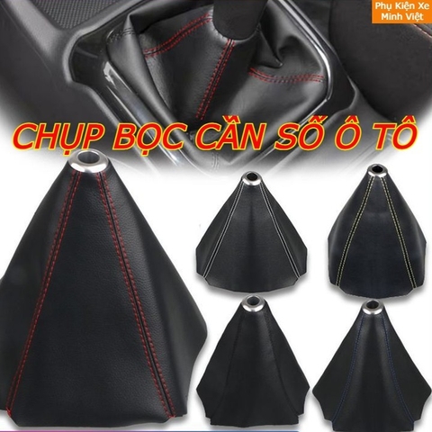 Tay Nắm / Bọc Cần Số Ô Tô Da PU Cao Cấp – Phù Hợp Mọi Dòng Xe